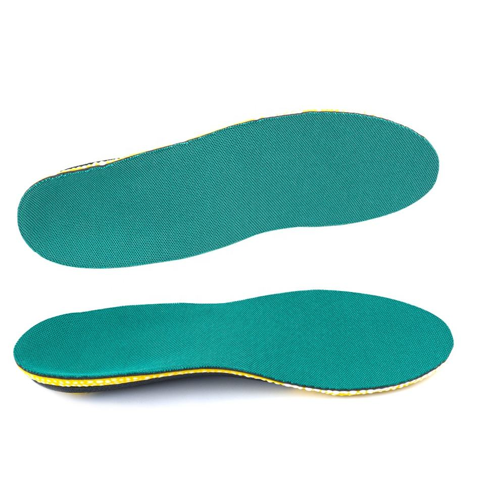 Arch Support PU Foam E-TPU Comfortable Boost Insole Shock Absorption Sports Shoe Pads Shock Absorption Popcorn Insoles