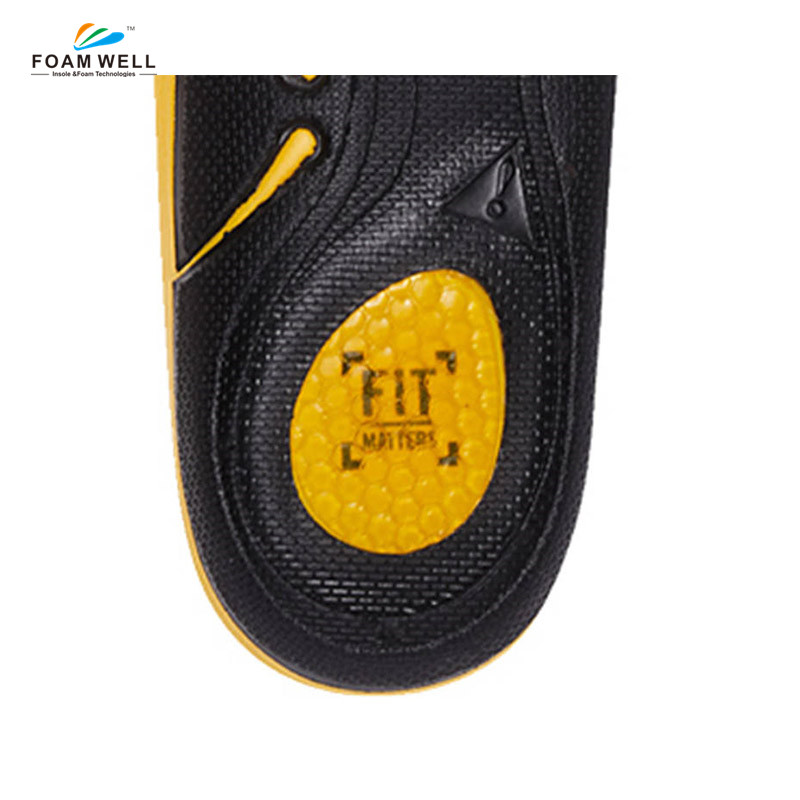 FM-05 Gel Insole for Flat Foot with Low Arch Support in Work Boot