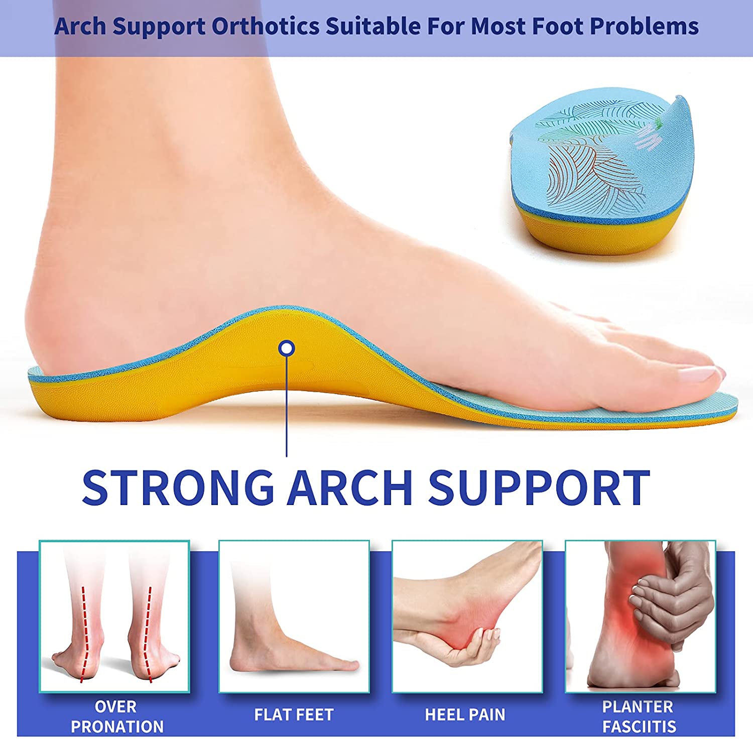 Arch Supports for High Arches Foamwell