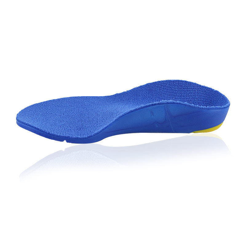 FM-164 Arch support shock absorption hell cushion anti-skid sports and leisure cuttable full pad insoles for Children's flat foot sole