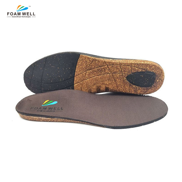 Best Cork Shoe Inserts Leather Cork Insoles Foamwell